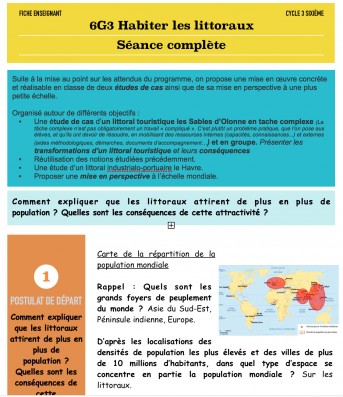 habiter les littoraux