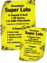 affiche loto