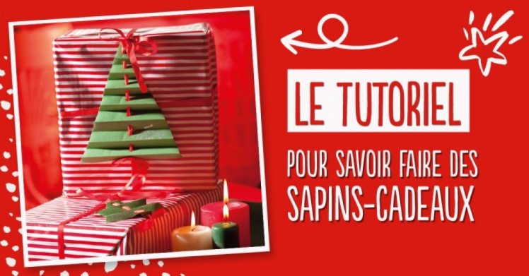 tutoriel des sapins cadeaux